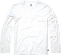 Brandit Premium Camisa de manga larga, Blanco, Talla XL