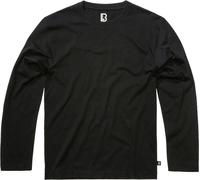 Brandit Premium Camisa de manga larga, negro, tamaño 3XL para Hombres