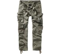 Brandit Pure Slim Fit Pantalón, oliva, Talla XL