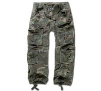 Brandit Pure Vintage Pantalón Cargo Tipo Airforce Army Twill Cargobolsillos