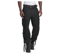 Brandit Pure Vintage Pantalones, negro, Talla M