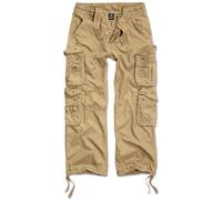 Brandit Pure Vintage Pantalones, beige, Talla S