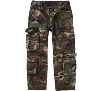 Brandit Pure Vintage Pantalones infantiles, Bosque, Talla 170-176