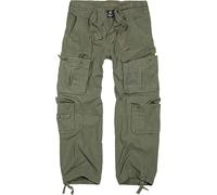 Brandit Pure Vintage Pants, Color: olive, Size: L