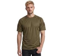 Brandit Quickdry - Camiseta de Manga Corta, Tallas S a 7XL, Verde Oliva, 7XL