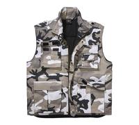 Brandit Ranger Chaleco Urban Exterior Acolchado Algodón Forro Ejército Militar
