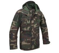 Brandit Rendimiento Chaqueta de Exterior Chaqueta Impermeable Malla Capucha