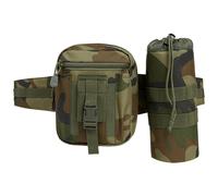 Brandit Riñonera Allround Bolsa Organizador Sostenedor De Botella Woodland Camo