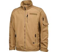 Brandit Ripstop Fleece Chaqueta, Marrón claro, Talla XL