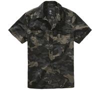 Brandit Roadstar Camisa Cuadros Hombre Manga Corta Regular Algodón