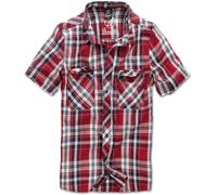 Brandit Roadstar Hombre Camisa Manga Corta Negro Regular