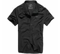 Brandit Roadstar Camiseta S-5XL Hombre Camisa de Cuadros Manga Corta Casual