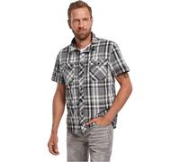Brandit Roadstar Shirt Short Sleeve, color: black/anthracite, size: XL