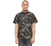 Brandit Roadstar Shirt Short Sleeve, Color: darkcamo, Size: M