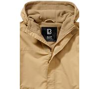 Brandit Frontzip Windbreaker, color: camel, size: XXL