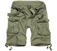 Brandit Savage Vendimia Carga Combate Pantalones Cortos Excursionismo Olive OD