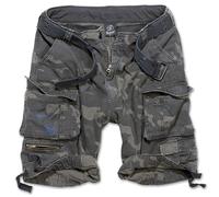 Brandit Savage Vintage Bermudas Cargo Camuflaje Hombre Cinturón