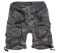 Brandit Savage Vintage Pantalones Cortos Negro/Camuflaje M hombres