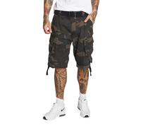 Brandit Savage Vintage Shorts, Pantalones Cortos Cargo Hombre, Darkcamo, 6XL