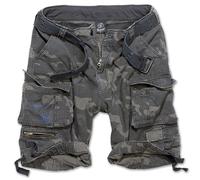 Brandit Savage Vintage Shorts S-7XL Hombre Bermudas Cargo Ejército con Cinturón