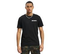 Brandit Camiseta Security T-Shirt Hombres Cuello redondo Algodón Negro Talla 7XL
