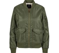 Brandit Sherpa Chaqueta bomber femenina, oliva, Talla 3XL