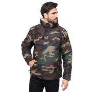 Brandit Sherpa Windbreaker, Color: woodland, Size: L
