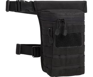 Brandit Side Kick Bolsa de piernas, negro, Talla única