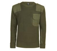Brandit Sudadera con capucha BW Pullover en color oliva 3XL