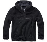 Brandit Sudadera con Capucha Teddyfleece de Polar Chaqueta de Trabajo Hombre