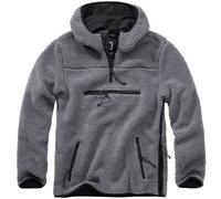 Brandit Sudadera con Capucha Teddyfleece de Polar Chaqueta de Trabajo Hombre