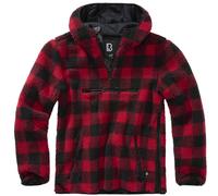 Brandit Sudadera con Capucha Teddyfleece de Polar Chaqueta de Trabajo Hombre