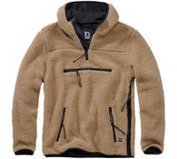 Brandit Teddyfleece Worker Jersey, Marrón claro, Talla M