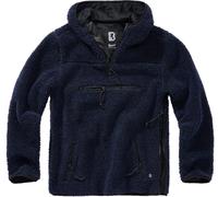 Brandit Sudadera de hombre de felpa de peluche jersey de trabajador azul marino XL