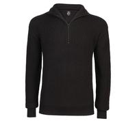Brandit Marine Pullover Troyer, color: black, size: 4XL 62