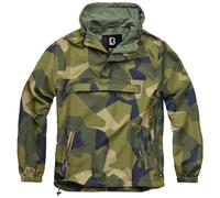 Brandit Summer Rompevientos Respirable Hombre Foro Malla Swedish M90 Camo