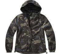 Brandit Summer Windbreaker Chaqueta de dama, Camuflaje oscuro, Talla S