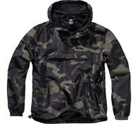 Brandit Summer Windbreaker Sudadera con capucha, Camuflaje oscuro, Talla 3XL