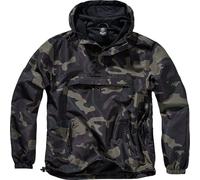 Brandit Summer Windbreaker Sudadera con capucha, Camuflaje oscuro, Talla XL