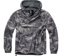 Brandit Summer Windbreaker Sudadera con capucha, gris/camuflaje, Talla XXL