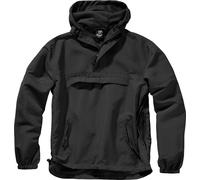 Brandit Summer Windbreaker Sudadera con capucha, negro, tamaño XL para Hombres