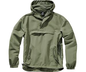 Brandit Summer Windbreaker Sudadera con capucha, oliva, Talla XXL