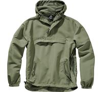 Brandit Summer Windbreaker Sudadera con capucha, verde, tamaño M para Hombres
