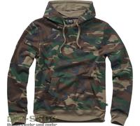 BRANDIT SWEAT HOODIE PULLOVER MILITAR SUDADERA CON CAPUCHA EJÉRCITO PULLI CAM...