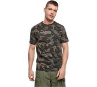 Brandit Camiseta Dark Camo Algodón cuello redondo multicolor Talla 7XL para hombre