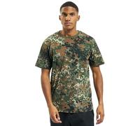 Brandit T-shirt, Camiseta Hombre, Flecktarn, 5XL