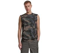 Brandit T-Shirt sleeveless, color: dark_camo, size: XL