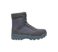 Brandit Botas tácticas con cremallera, en negro o camel, tallas 39 a 47, antracita, 42 EU