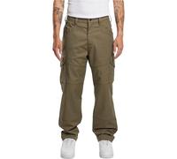 Brandit Tactical Ripstop Hombre Pantalones Cargo Negro 64% poliéster, 34% algodón, 2% Elastano Ancho