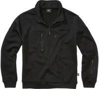Brandit Tactical Sweat Troyer con capucha, negro, Talla M